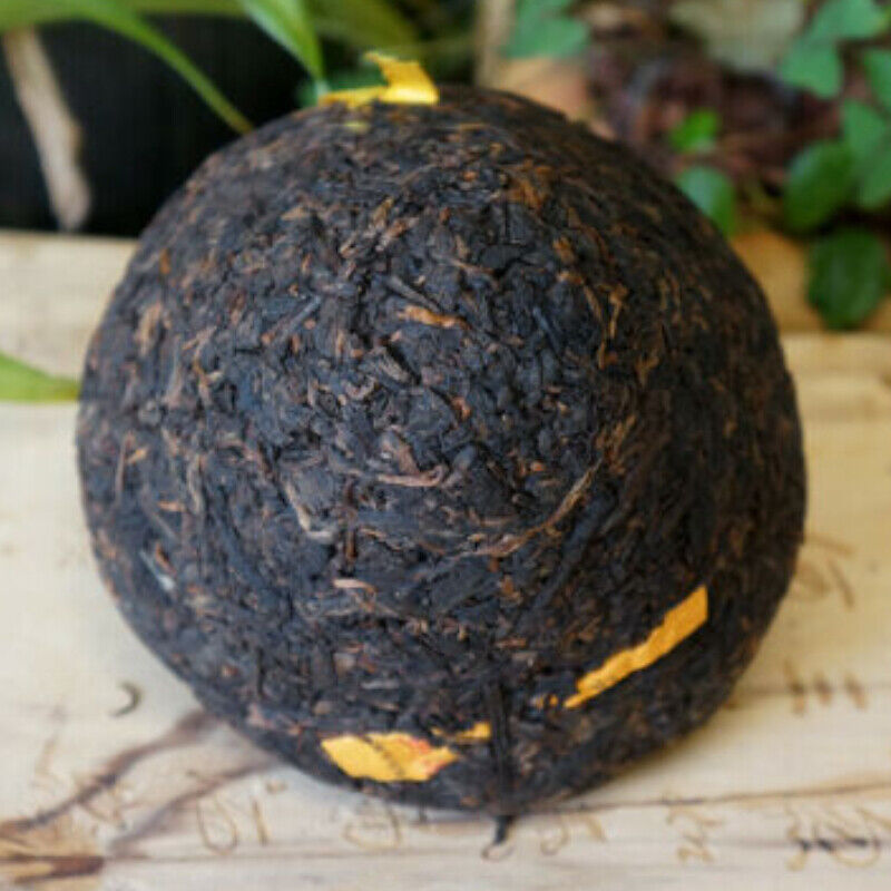 HelloYoung 250g Big Snowy Mountain Xiaguan Mushroom Shape Pu-erh Tea Cooked Ripe Puer