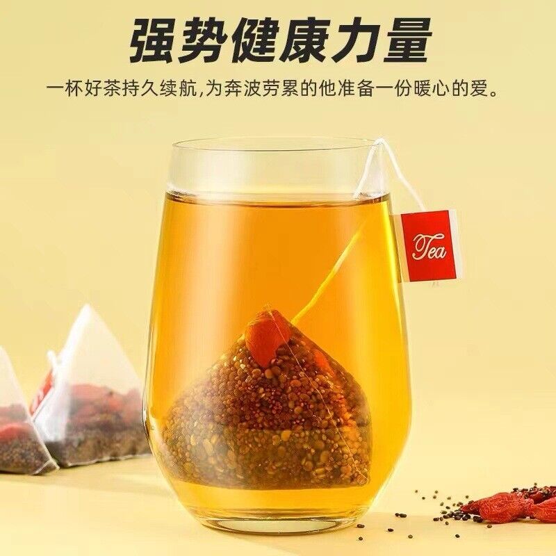 HelloYoung Shayuanzi, goji berries, dodder seeds, health preserving 3-flavor tea bag