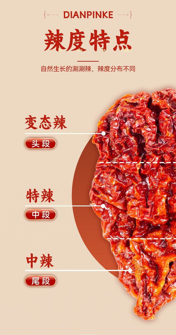 Yunnan Dried Devil Chilies – Intense Heat for Hot Pot & Cooking