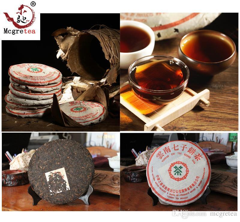 HelloYoung Pu Er Tea Oldest Puer Tea,ansestor Antique,honey Sweet,,dull-red Puerh Tea 357g Secondary image