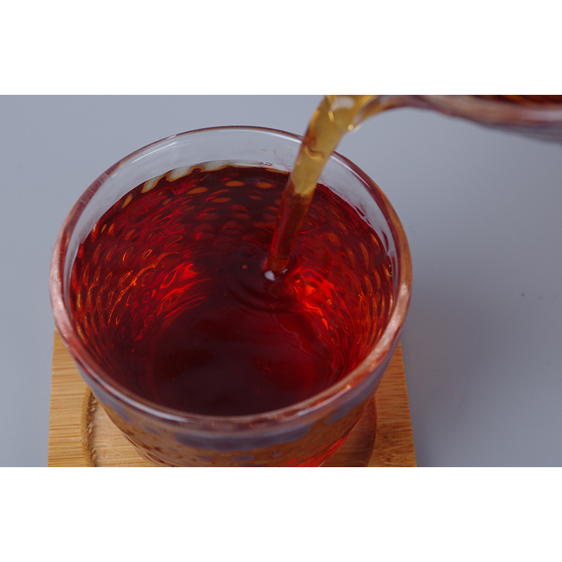 HelloYoung Dragon Pearl Ancient Tree Ripe Tea 500g Dragon Pearl Puerh Loose Tea Golden Bud