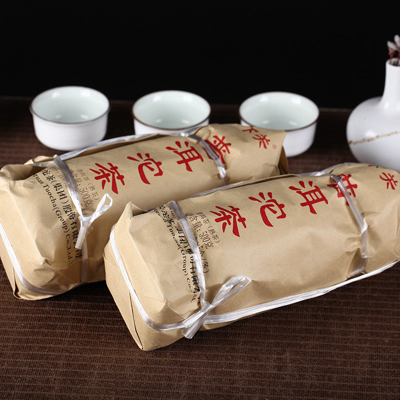 500g - Pu'er Shu Puer - Cooked Nature - Yunnan Tuo Cha 5pcs Ripe Pu-erh Tuo Tea Secondary image
