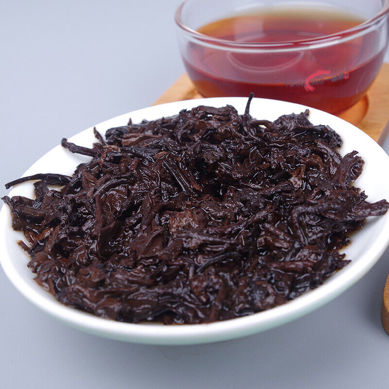 HelloYoung Pu-Erh Ripe Tea Cake Chinese Gift Black Tea 357g Top Grade Tongqinghao Pu'er Tea