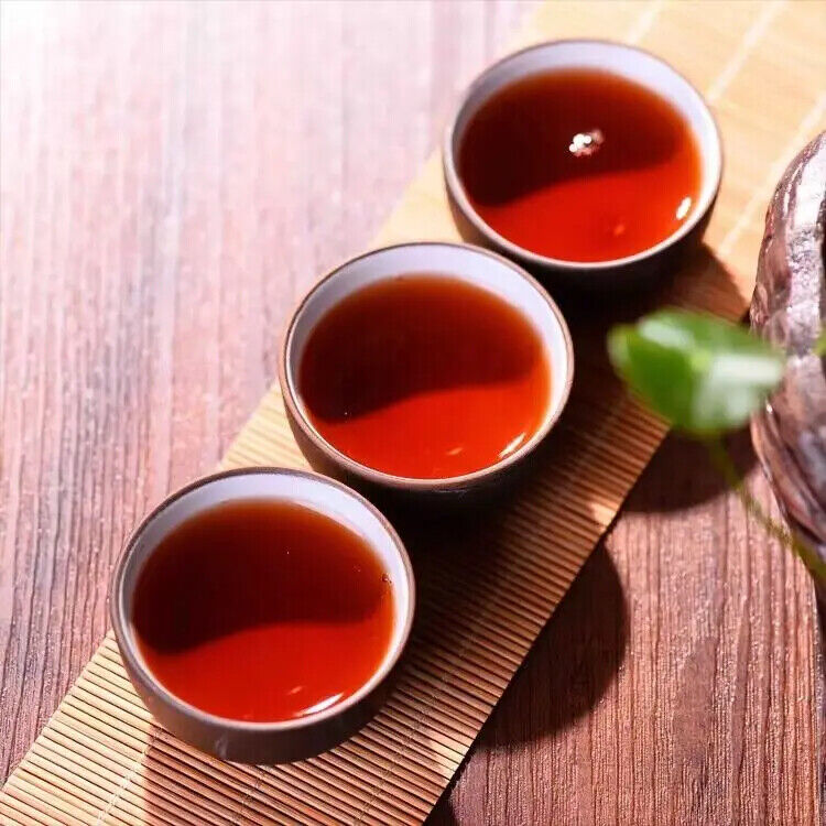 Chinese Fermented Mini Pu-erh Cake 100g Ripe Tea Menghai Royal Cooked Tea Cake Main image