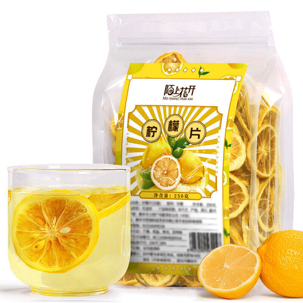 Dried Lemon Slices for Tea Premium Lemon Slices Fruit Tea Cold Brew Tea