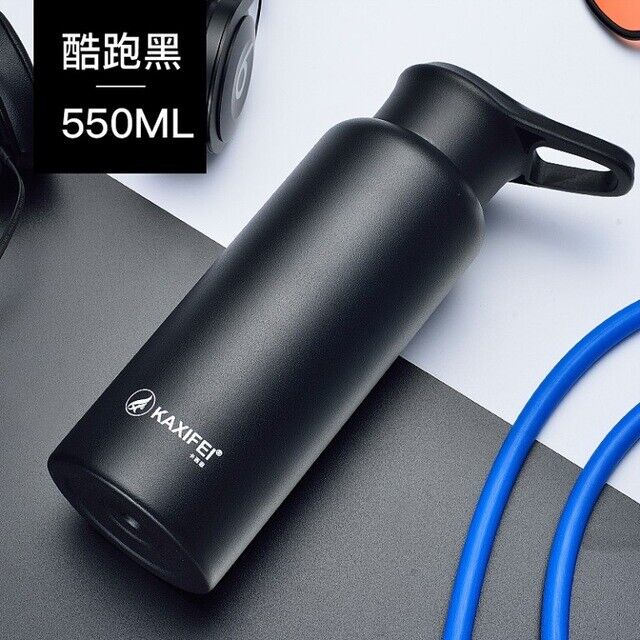 Vacuum Insulated Sport Water Bottle Stainless Steel Flask Jar Leak-proof Canteen