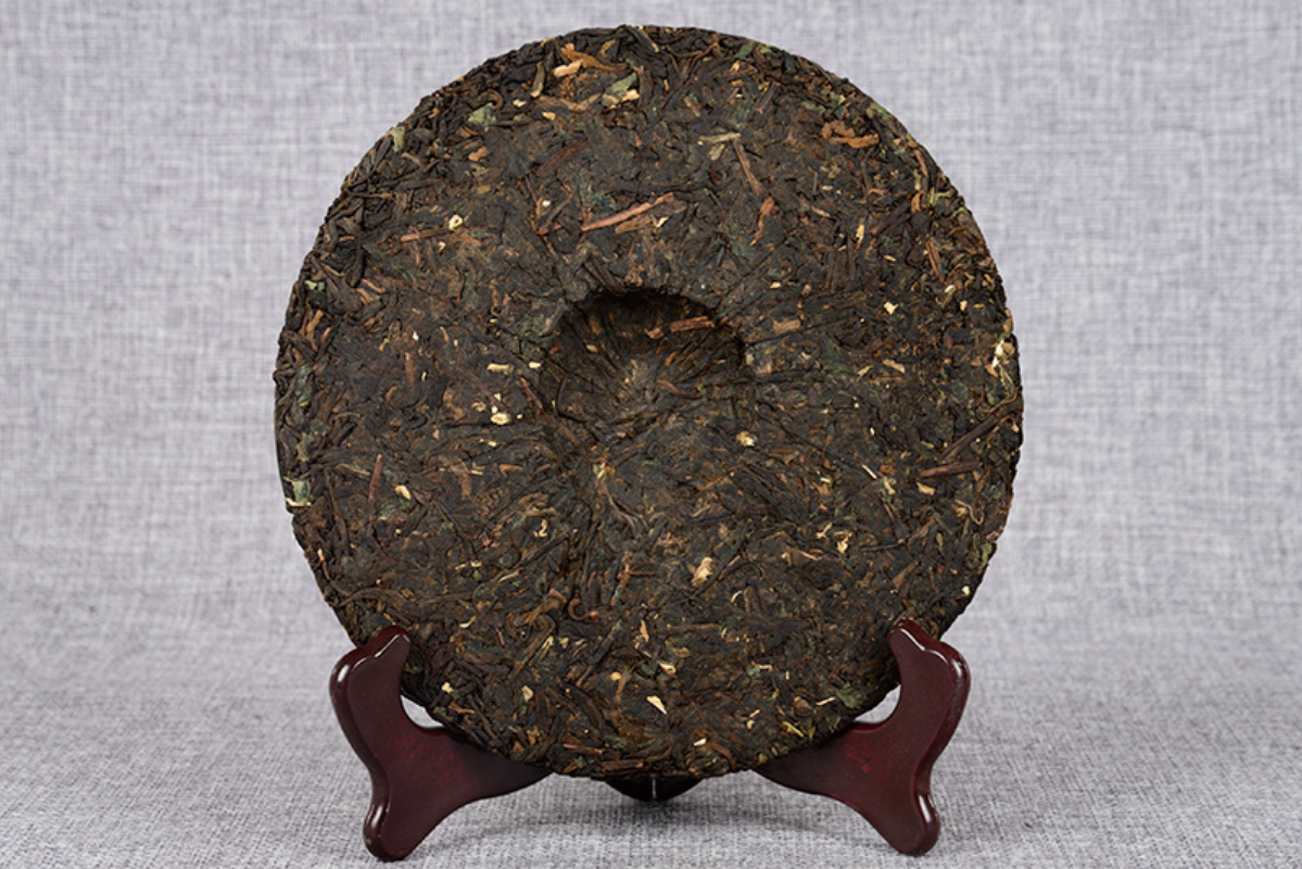 HelloYoung 357g Yunnan Pu-erh Ripe Tea Cake Gnocchi Seven Cakes Ripe Tea Cake Pu-erh Cake