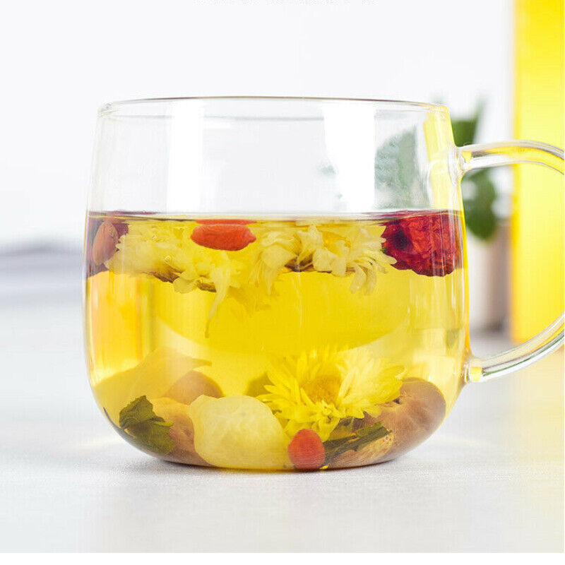 HelloYoung 200g Tianfumingcha Chrysanthemum Heanlty Herbal Tea天福茗茶 八宝菊花茶 枸杞银耳桂圆红枣茶 花草茶组合茶饮