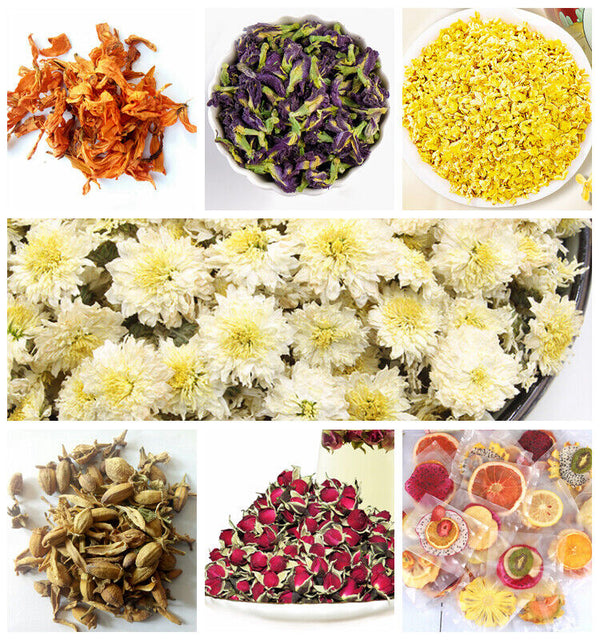 Natural New Bright Yellow Dried Lotus Flower Lotus Flowers Blooming Tea 500g