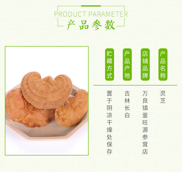 Changbai Mountain Lingzhi Tablet Red Ganoderma lucidum Wood Ganoderma lucidum