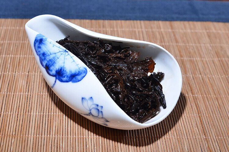 HelloYoung 357g Yunnan Pu'er Ripe Tea Cake Banzhang Golden Bud Ripe Tea Palace Tea Cake