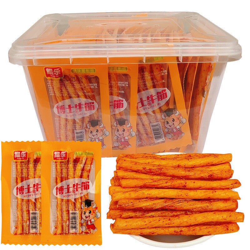 Nostalgic children's snacks - Doctor's beef tendon flavored spicy strips