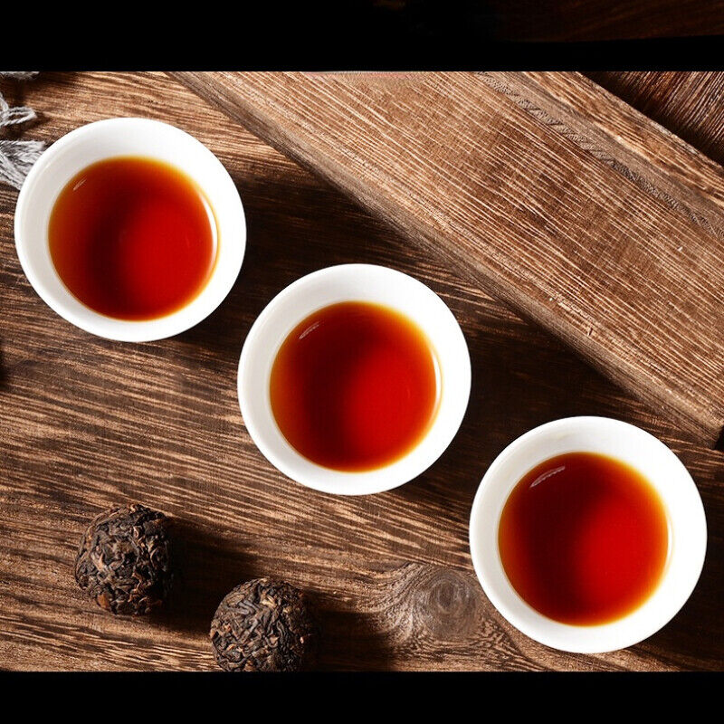 250g/8.8oz Pu'er Canned Box   Big  Pu-Erh Tea Dragon Ball Cooked Tea
