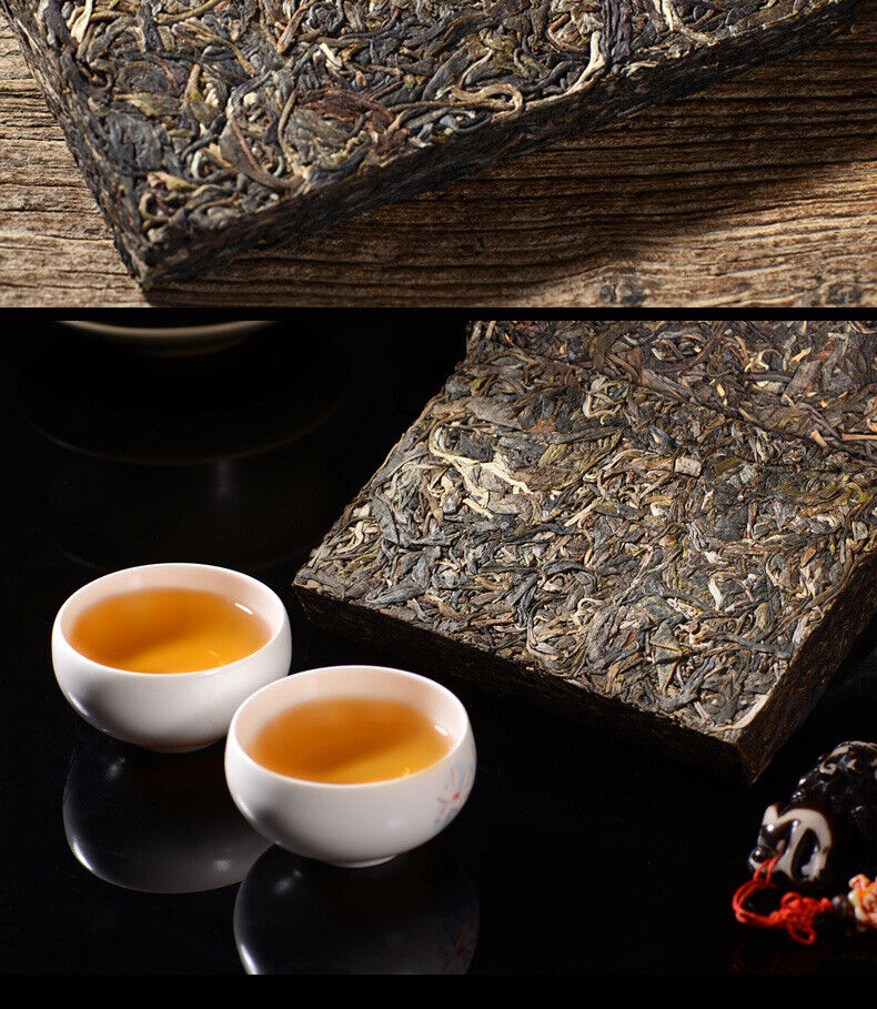 HelloYoung Yunnan Pu'er Raw Tea Icelandic Raw Tea Brick 250g Old Tea Brick
