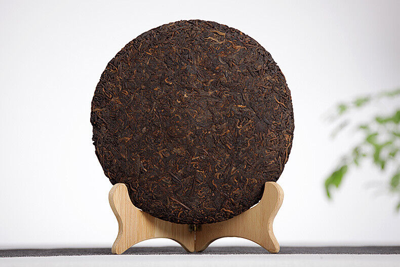 HelloYoung 357g Puerh Tea Leaves Nannushan Old Aged Ripe Tea Yunnan Seven Seed Cake Tea