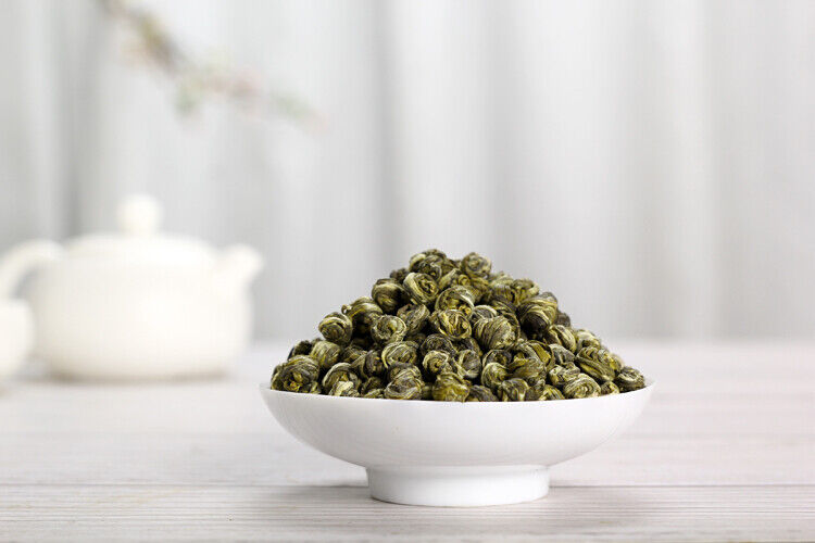 JinJunmei Tee Premium King Grade Jasmine Dragon Pearl Chinese Grüner Tee