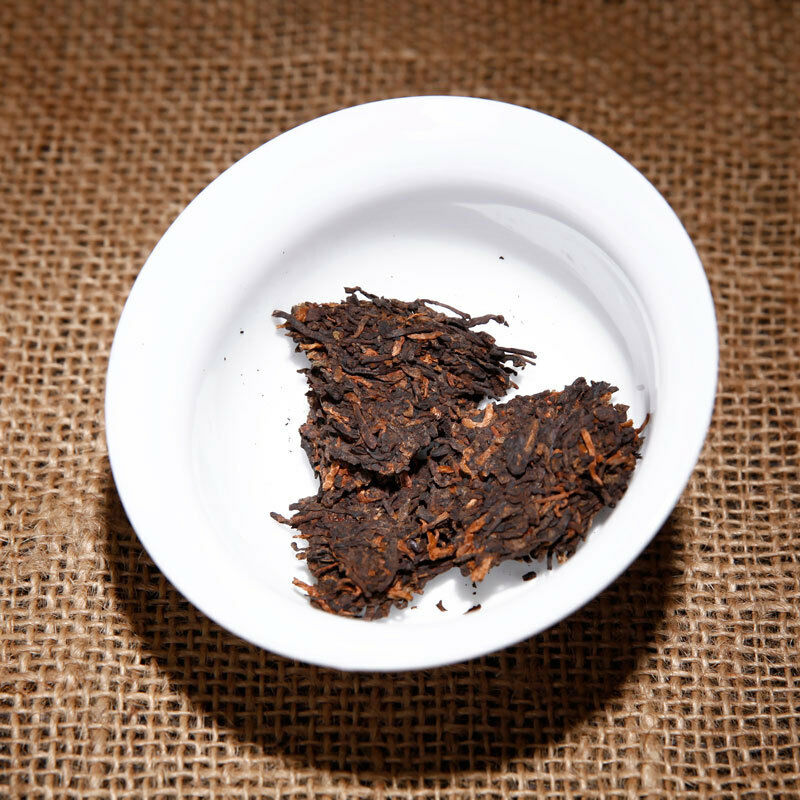 HelloYoung TeaPu'er Cooked Tea Cake Chinese Black Tea Health 200g Top Yunnan Pu'er Tea Palace