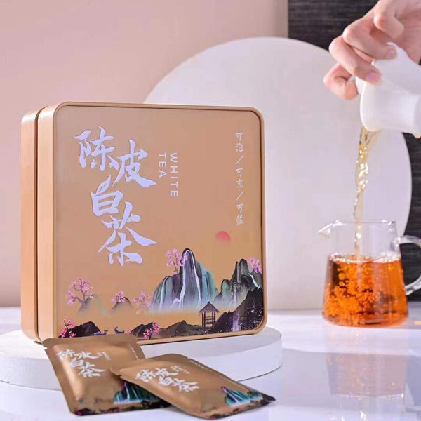 250gChenpi White Tea Shoumei Old White Tea Xinhui Chenpi Individual Small Bubble