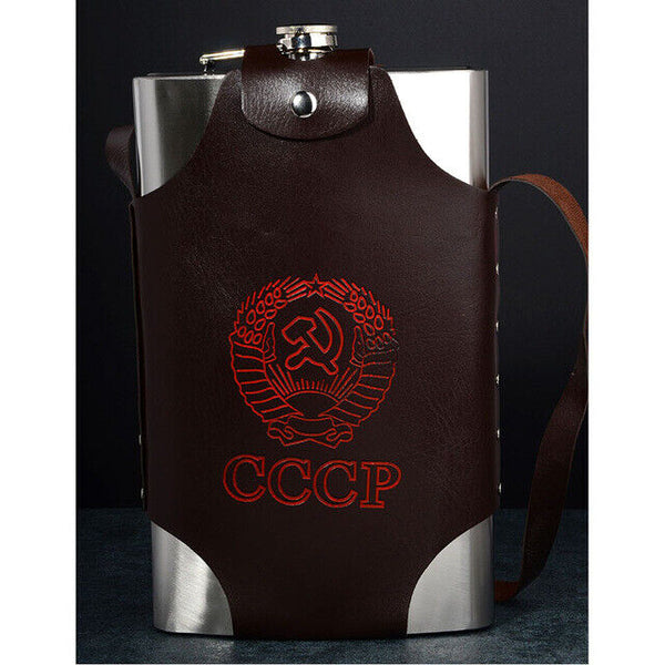 Alcohol Bottle Belt Case Stainless Steel Hip Flask Liquor Whisky Portable Pocket
