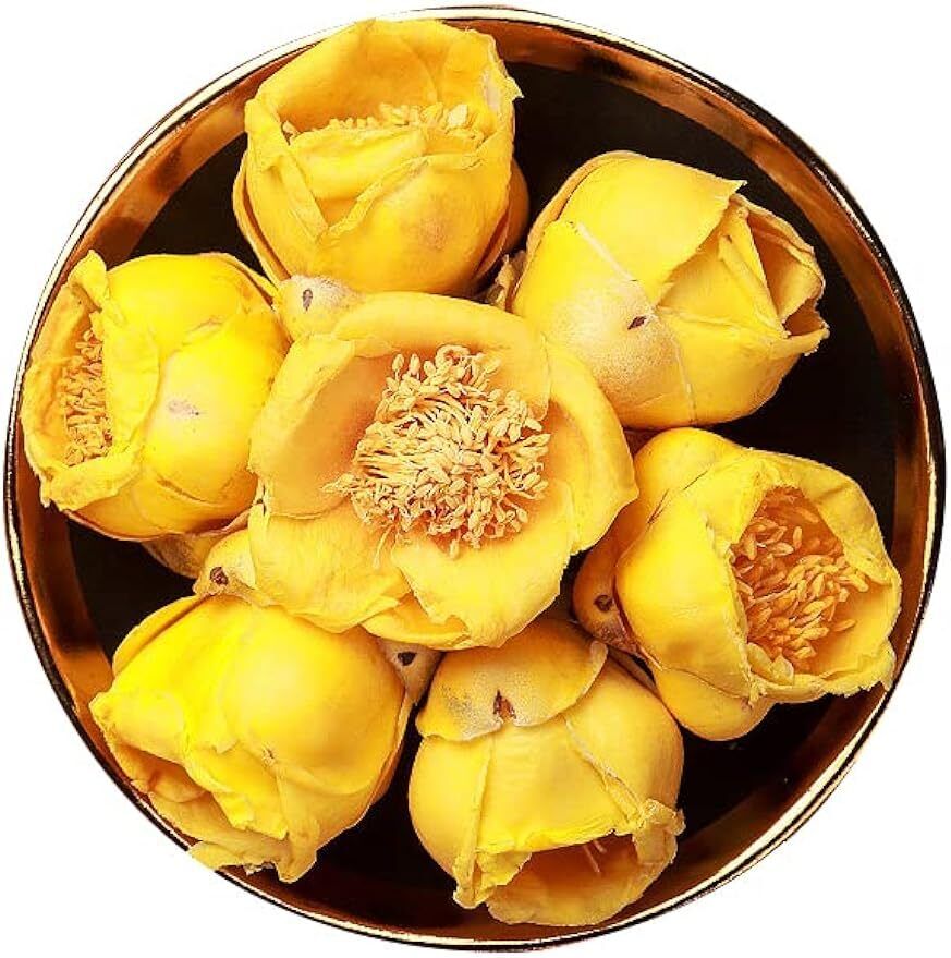 Golden Camellia Authentic Camellia Tea Fangcheng Specialty Flower Tea 3.53oz金花茶 Main image