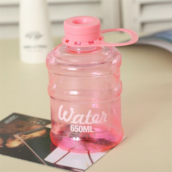 Plastic Bottled Water Bottle Portable Outdoor Drinking Bottle Drinkware Readily