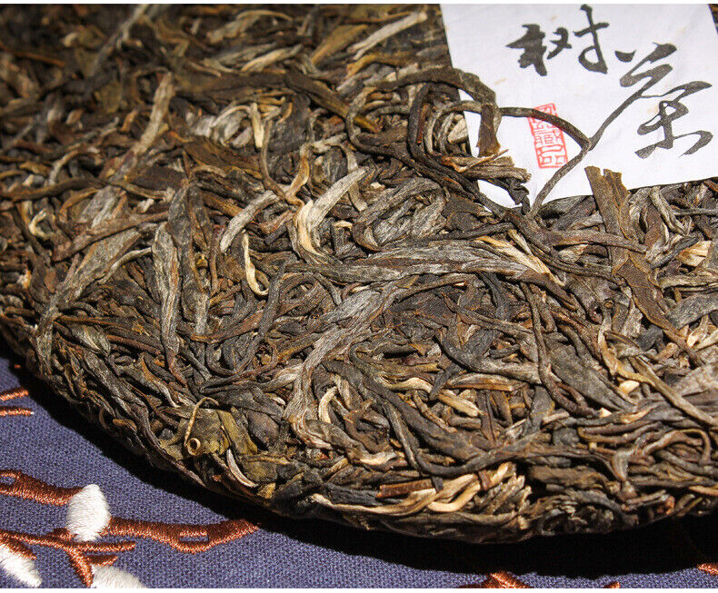 HelloYoung 357g Yunnan Raw Tea Cake Laobanzhang Pu'er Raw Tea Cake Pu'er Tea Raw Tea