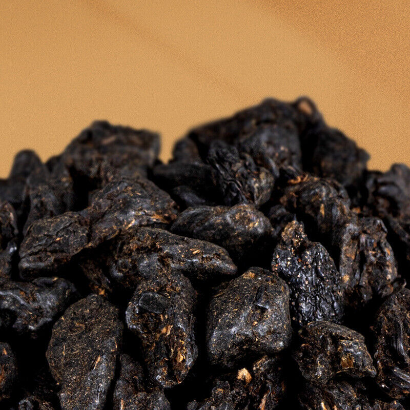 HelloYoung Glutinous Fragrance Crushed Silver Tea Fossil Yunnan Pu'er Ripe Tea Leaves 60g*2