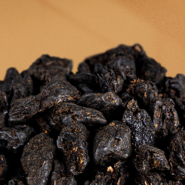 HelloYoung Glutinous Fragrance Crushed Silver Tea Fossil Yunnan Pu'er Ripe Tea Leaves 60g*2