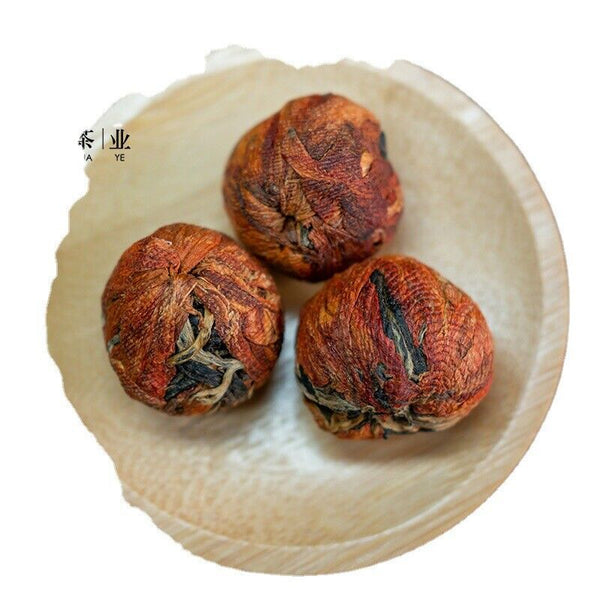 HelloYoung Yunnan Fengqing work black tea handmade dragon pearl small gold ball Dian Hong