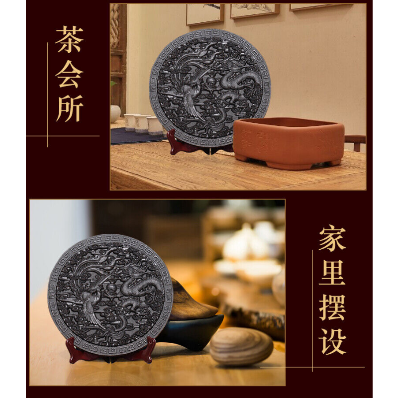 Dragon & Phenix Da Hong Pao Tea Cake Big Red Robe Tea Wuyi Oolong Tea 500g/1.1LB