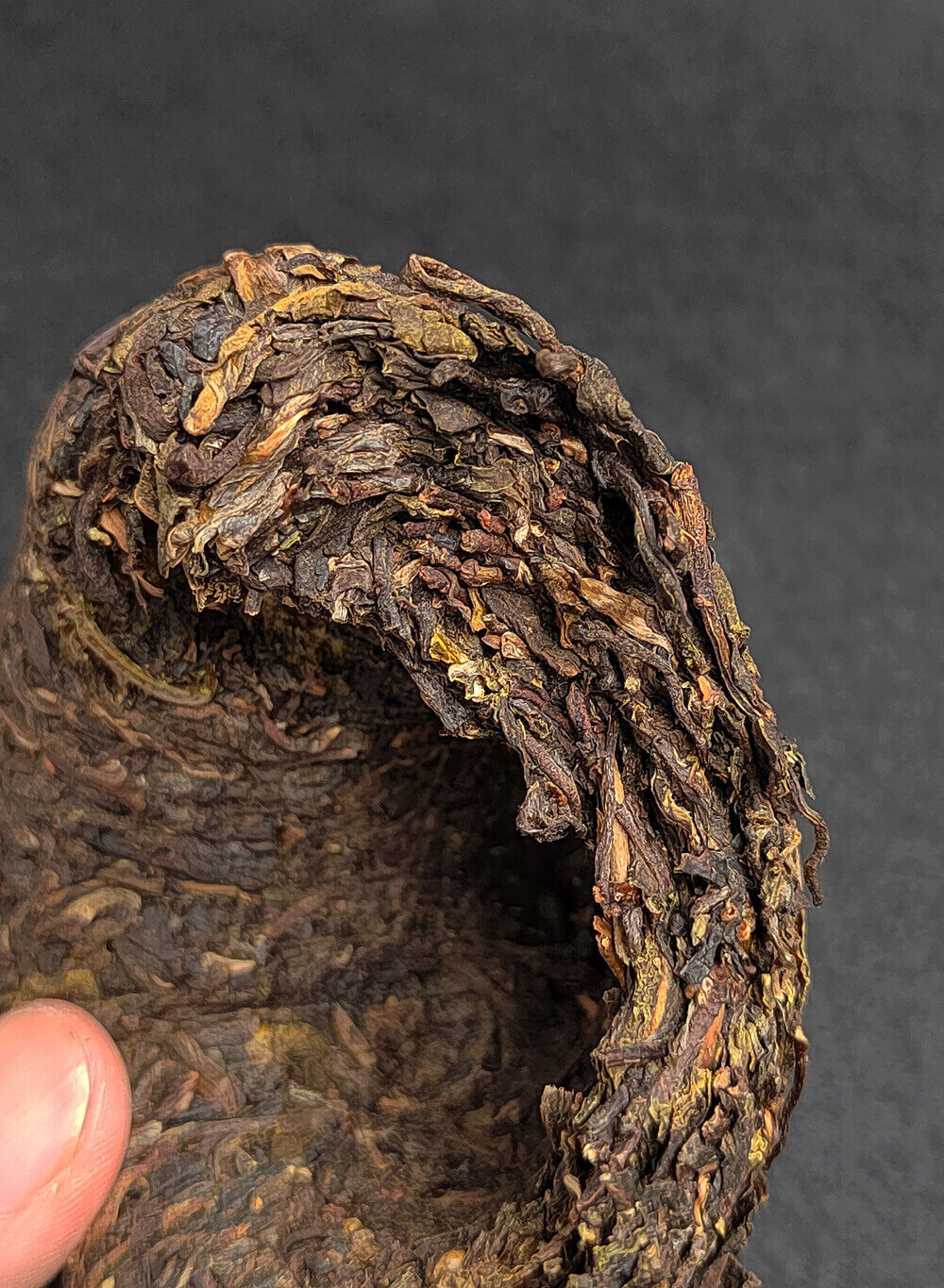 HelloYoung 200G Yunnan Pu'er Raw Tea Smoke Fragrant Pu'er 200g Flame Tuo Smoke Fragrant Tea