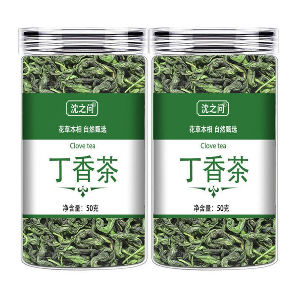 Digestive Tea with Clove Natural Herbal Blend for Fresh Breath Flower Infusion