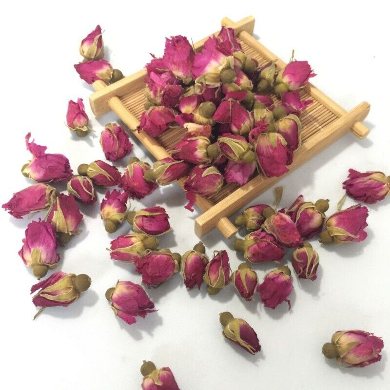 Ping Yin Mei Gui Food Grade Dry Flower Bud Ping Yin Rose Flavor Tea 100g
