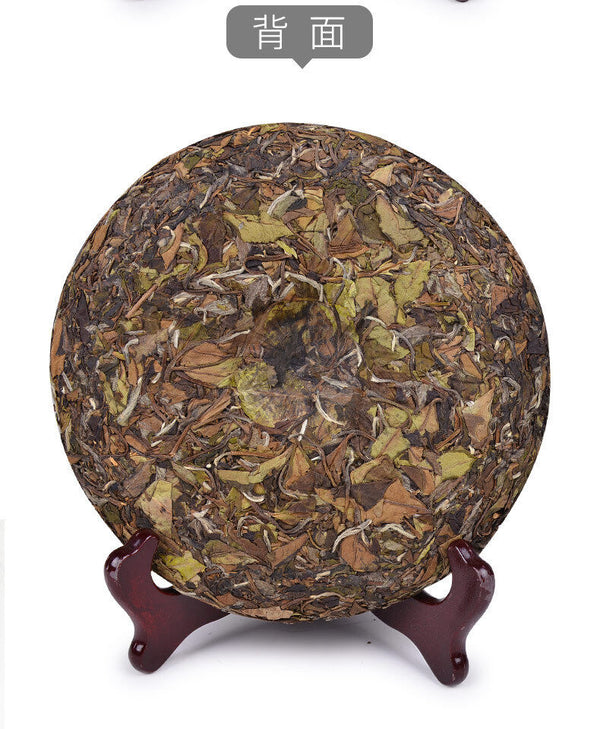 HelloYoung 350G Fuding white tea dew tea gongmei cake old white tea alpine Panxi tea