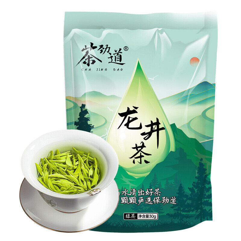 Mingqian Longjing Tea New Tea Bagged Loose Tea Fragrant Green Tea 30g Main image