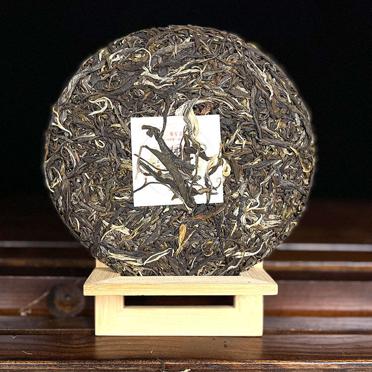 HelloYoung Yunnan Pu'er Tea Sleepy Deer Mountain Famous Tea Pu'er Raw Tea Cake 357g/12.59oz
