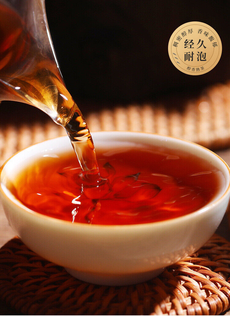 HelloYoung 100g/tuo Yunnan tea raw materials Pu'er Tuo tea Vouvou Tuo tea Menghai ripe tea