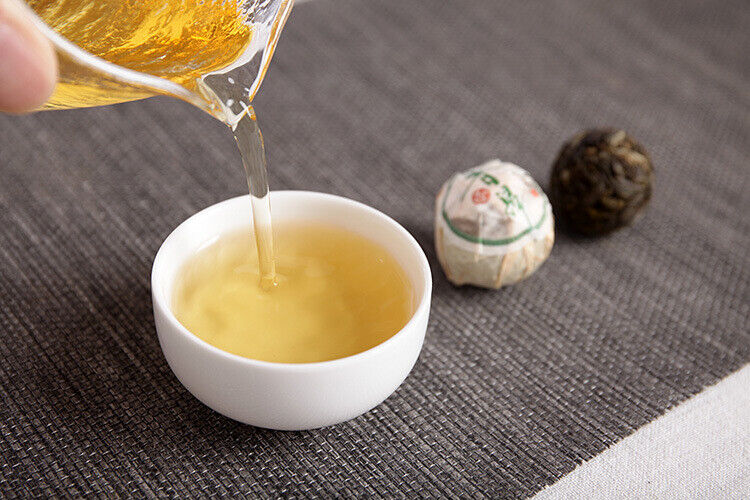 Yunnan Puerh Tea Xigui Longzhu Big Tree Raw Tea Office Mini Tuo Tea 500g Bulk