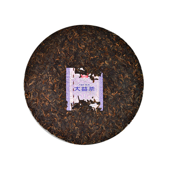 Dayi Puerh Tea Yuhua Strong Ripe Tea 2022 Batch 2201 Yunnan Menghai 357g