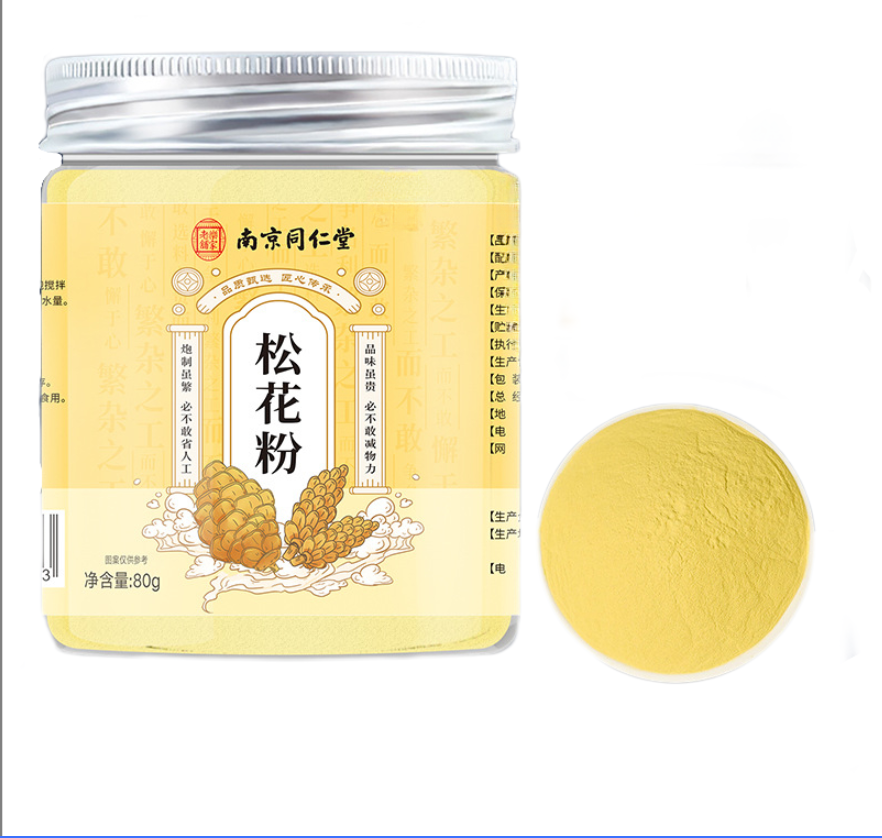 TongRenTang Pine Pollen Meal Replacement Powder Drinking Headway New Powder 80g Secondary image