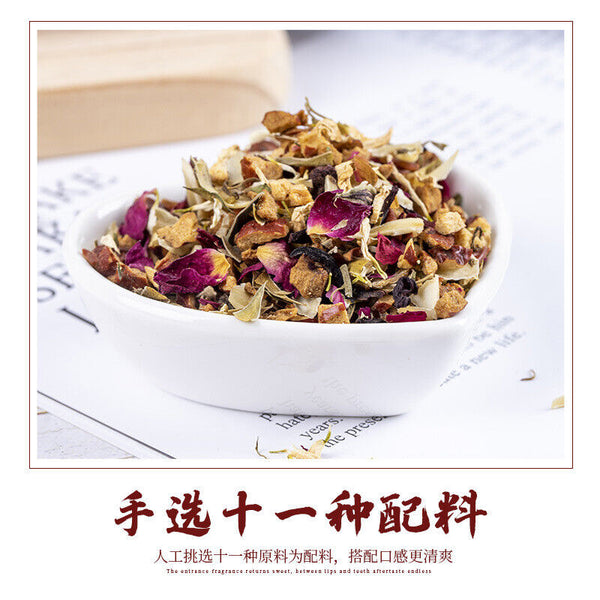 Longan Red Date Goji Ginger Tea Brown Paper Tea Bags
