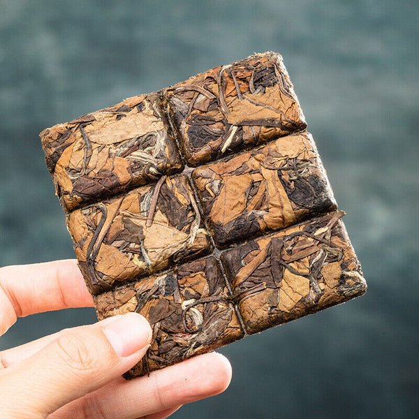 Fuding Old White Tea Shou-mee White Tea Small Square Gift Box Small Tea Cake