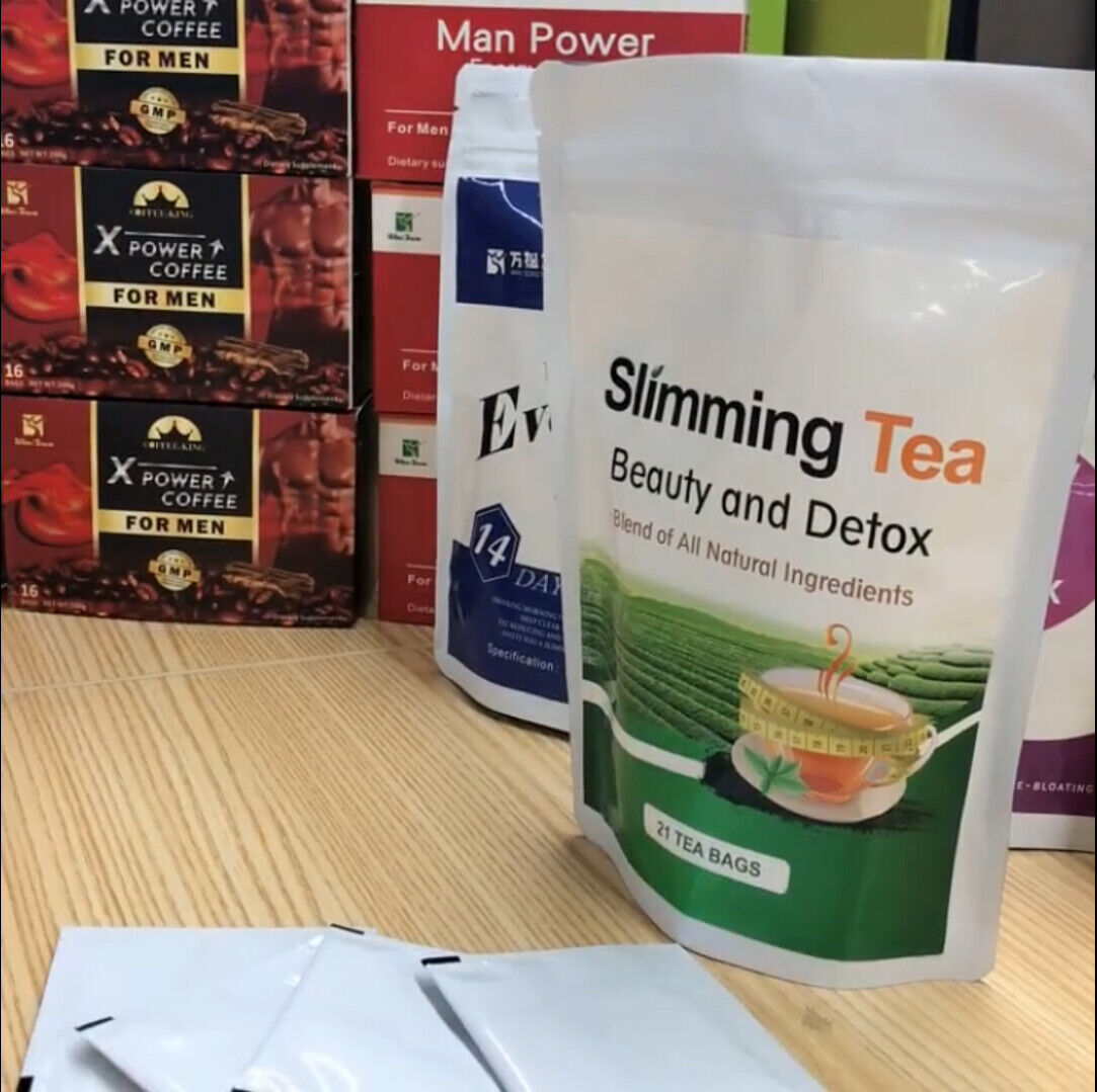 Weight control Flat Tummy Loss Detox Tea Natural Beauty Fitness 3g*21Tea bags Secondary image