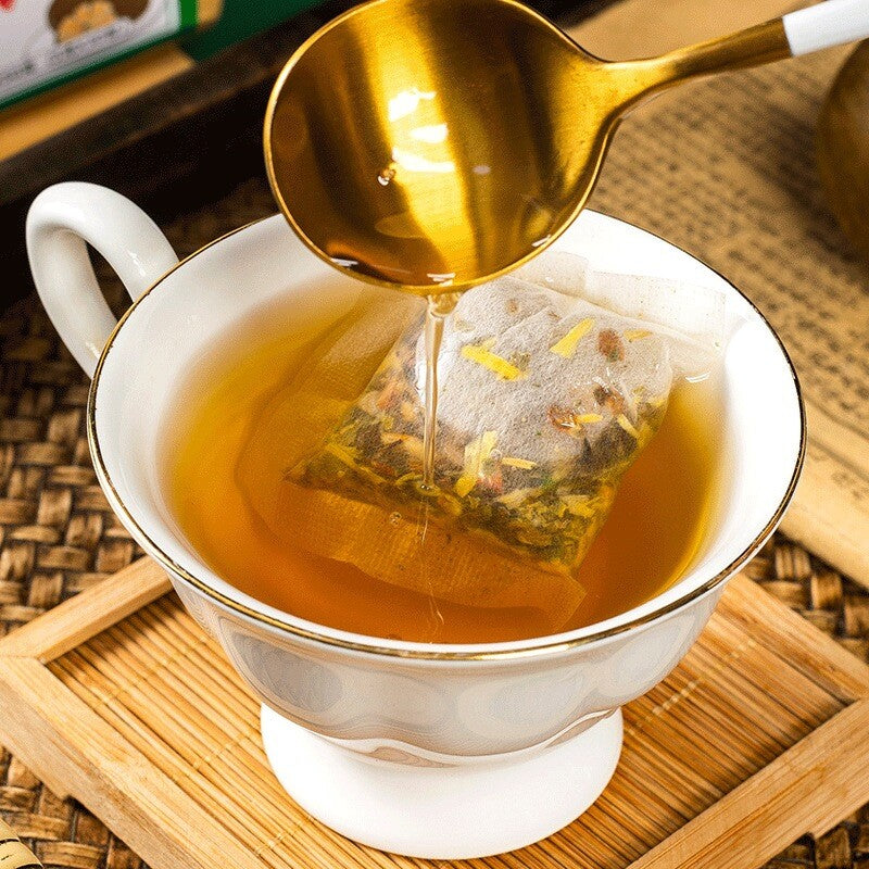 Refreshing Herbal Tea: Monk Fruit, Chrysanthemum & Honeysuckle Blend