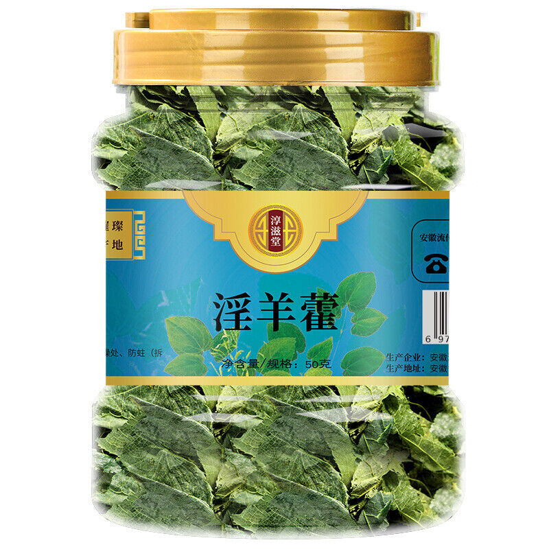 50g Epimedium Blatt ganze Blatt männliche tonische Infusion Zutaten Infusion Tee
