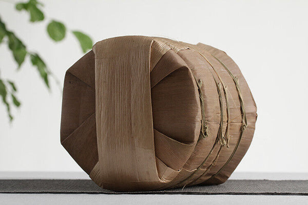 HelloYoung 357g Yunnan Pu'er Tea Banzhang Golden Buds Pu'er Ripe Cake Seven Seeds Cake Tea