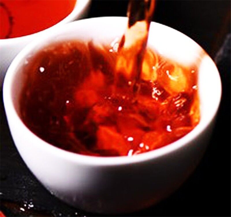 HelloYoung Jujube Sweet Black Tea Healthy Drink Old Ripe Puer Tea 250g Top Puerh Tea Brick