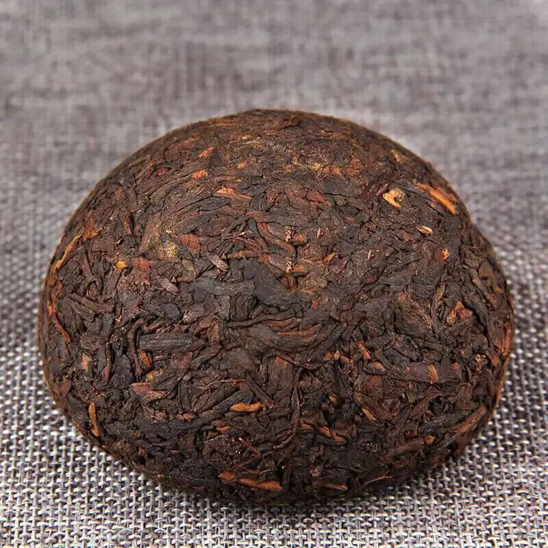 Strong Taste Puer Tea Chinese Yunnan Fenghuang Compressed Fermented Shu Pu 100g Main image