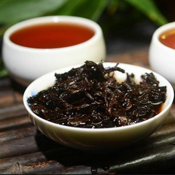 357g Premium Original Pu'er Tea Black Tea Ripe Pu-erh Tea Cake Cooked Puerh Tea Secondary image