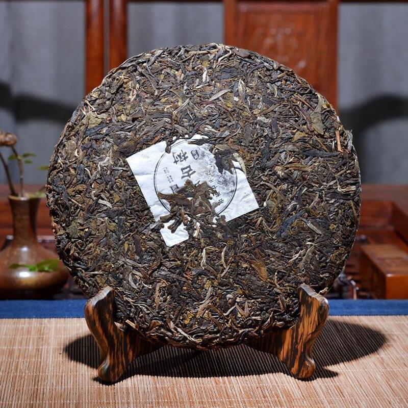 Bingdao Ancient Tree Sheng Puerh Tea Cake Qizi,2010 Raw Puerh Tea  357g Secondary image